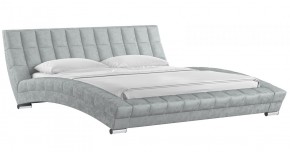 Кровать двойная Оливия 1800 (светло-серый) (НиК) в Ивделе - ivdel.mebel-e96.ru