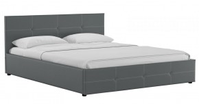 Кровать с подъемным механизмом Синди 1600 (серый) (НиК) в Ивделе - ivdel.mebel-e96.ru
