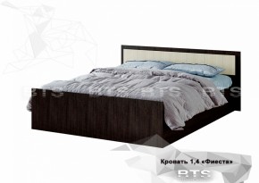 Кровать Фиеста 1400 LIGHT + Проложки ДСП (Венге/Лоредо) в Ивделе - ivdel.mebel-e96.ru | фото