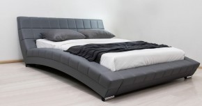 Кровать интерьерная Оливия 1600 (серый) (НиК) в Ивделе - ivdel.mebel-e96.ru