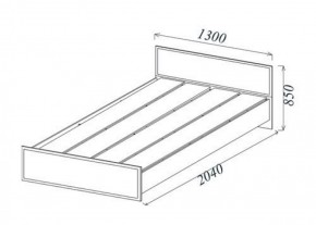 Кровать Классика 1200 в Ивделе - ivdel.mebel-e96.ru