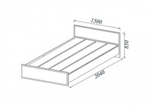 Кровать Классика 1400 в Ивделе - ivdel.mebel-e96.ru