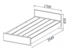 Кровать Классика 1600 в Ивделе - ivdel.mebel-e96.ru