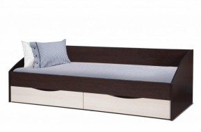 Кровать одинарная Фея - 3 симметричная New венге (Олм) в Ивделе - ivdel.mebel-e96.ru | фото