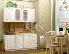 Кухонный гарнитур Лиза-2 (1700) Белый глянец холодный в Ивделе - ivdel.mebel-e96.ru