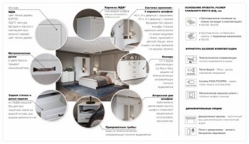 Шкаф распашной 1440 мм Лацио 3Д, белое дерево (Имп) в Ивделе - ivdel.mebel-e96.ru