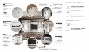 Комод Лацио 2дв4ящ (Имп) в Ивделе - ivdel.mebel-e96.ru