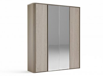 Шкаф 1950 мм 4-х дверный Лацио  (СБК) в Ивделе - ivdel.mebel-e96.ru | фото