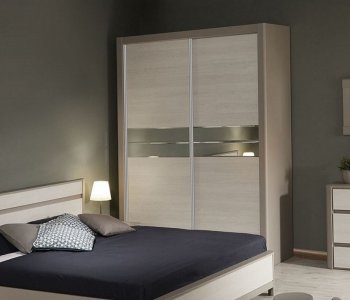 Шкаф-купе 1750 мм 2-х дверный Лацио (СБК) в Ивделе - ivdel.mebel-e96.ru