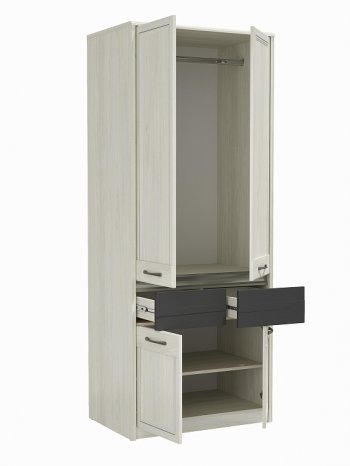 Шкаф 800 мм для одежды Лиана 45.02 (Олмеко) в Ивделе - ivdel.mebel-e96.ru