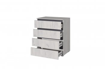 Спальный гарнитур Лиана графит, модульный (Зарон) в Ивделе - ivdel.mebel-e96.ru