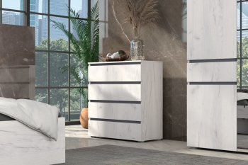 Комод Лиана графит (Зарон) в Ивделе - ivdel.mebel-e96.ru