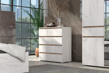 Комод Лиана золотой (Зарон) в Ивделе - ivdel.mebel-e96.ru | фото