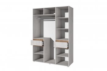 Спальный гарнитур Лиана золотой, модульный (Зарон) в Ивделе - ivdel.mebel-e96.ru