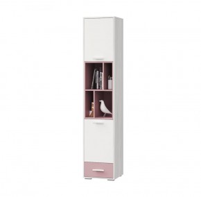Шкаф для книг с 2мя дверями и 1 ящиком Лило (МЛК) в Ивделе - ivdel.mebel-e96.ru