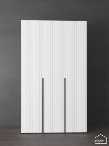 Шкаф Linnea MHR-3-1 2050х1200х510 (Белый-М 11.1.1) в Ивделе - ivdel.mebel-e96.ru