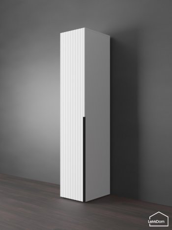 Шкаф Linnea MHR-1-2 2050х400х510 (Белый-М 11.1.2) в Ивделе - ivdel.mebel-e96.ru
