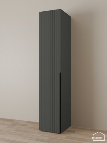 Шкаф Linnea MHR-1 2050х400х510 (Графит-М 11.1.25) в Ивделе - ivdel.mebel-e96.ru