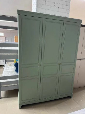 Спальный гарнитур Лорето, модульный, зеленый самшит (БМ) в Ивделе - ivdel.mebel-e96.ru
