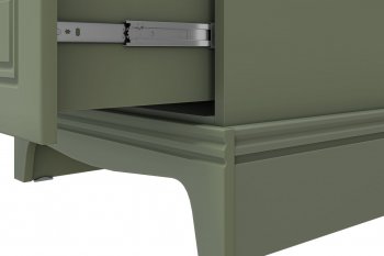 Тумба прикроватная Лорето зеленый самшит (БМ) в Ивделе - ivdel.mebel-e96.ru