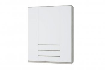 Шкаф 3160 мм для одежды Лори (МЛК) в Ивделе - ivdel.mebel-e96.ru