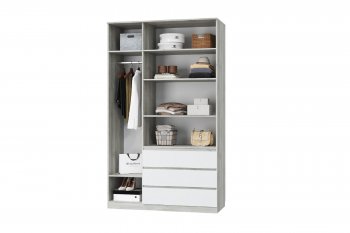 Шкаф 3160 мм для одежды Лори (МЛК) в Ивделе - ivdel.mebel-e96.ru