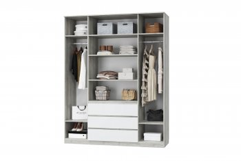 Шкаф 3160 мм для одежды Лори (МЛК) в Ивделе - ivdel.mebel-e96.ru