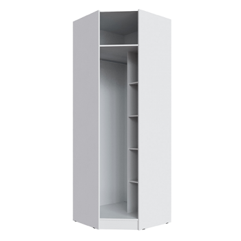 Угловой шкаф Мадрид белый (Текс) в Ивделе - ivdel.mebel-e96.ru