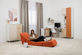 Кресло Марвэл террокотовая (Моби) в Ивделе - ivdel.mebel-e96.ru