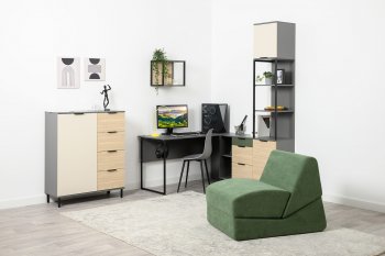 Кресло Марвэл зеленый (Моби) в Ивделе - ivdel.mebel-e96.ru