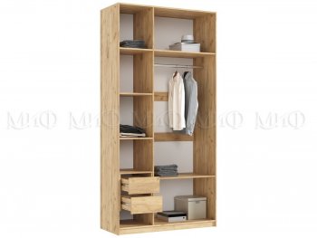 Шкаф 1200 мм Марвэл крафт/белый (Миф) в Ивделе - ivdel.mebel-e96.ru