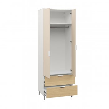 Шкаф 800 мм Марвэл 16.317.02 бел. (Моби) в Ивделе - ivdel.mebel-e96.ru