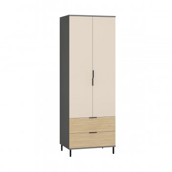 Шкаф 800 мм Марвэл 16.317.02 сер. (Моби) в Ивделе - ivdel.mebel-e96.ru