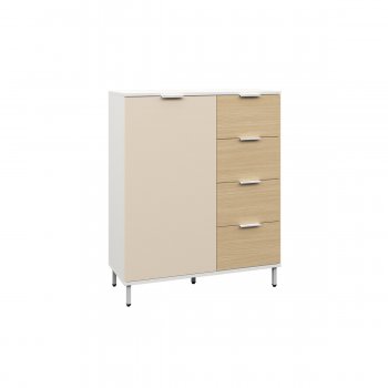 Комод Марвэл 16.234.01 бел (Моби) в Ивделе - ivdel.mebel-e96.ru