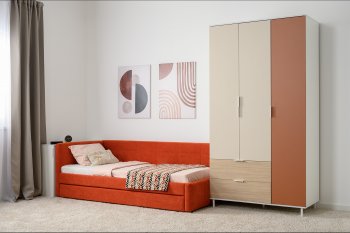 Набор детской мебели Марвэл модульный, бел. (Моби) в Ивделе - ivdel.mebel-e96.ru