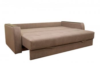 Диван Милан 3, НПБ, ткань Монако 02 (какао) (Хит Диван) в Ивделе - ivdel.mebel-e96.ru
