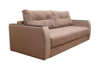 Диван Милан 3, НПБ, ткань Монако 02 (какао) (Хит Диван) в Ивделе - ivdel.mebel-e96.ru