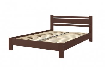 Кровать из массива Милс орех (БМ) в Ивделе - ivdel.mebel-e96.ru