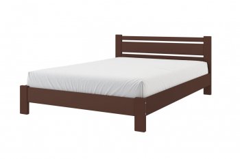Кровать из массива Милс орех (БМ) в Ивделе - ivdel.mebel-e96.ru