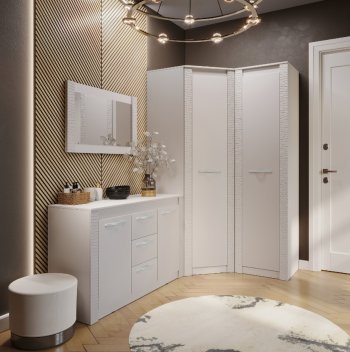 Набор мебели для прихожей Монако Кашемир (модульный) (БТС) в Ивделе - ivdel.mebel-e96.ru