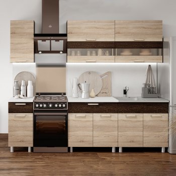 Кухонный гарнитур Монтана 2000 мм (БТС) в Ивделе - ivdel.mebel-e96.ru