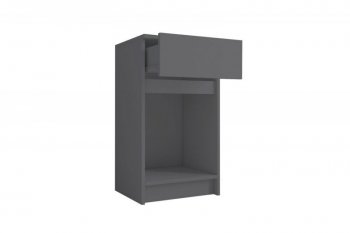 Тумба для обуви с 1ящ. Мори МПТ400 графит (ДСВ) в Ивделе - ivdel.mebel-e96.ru