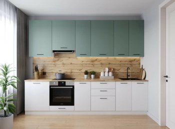 Кухонный гарнитур высокий Муссон 3000 мм (Санвут) в Ивделе - ivdel.mebel-e96.ru