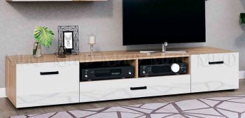 Тумба ТВ Нэнси NEW (2дв.+1ящ.) в Ивделе - ivdel.mebel-e96.ru