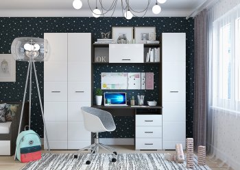 Набор детской мебели Ненси модульный (Гор) в Ивделе - ivdel.mebel-e96.ru
