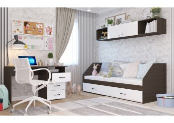 Набор детской мебели Ненси модульный (Гор) в Ивделе - ivdel.mebel-e96.ru