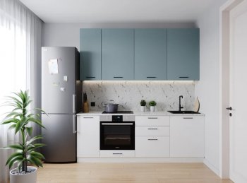 Кухонный гарнитур Ниагара 2200 мм МДФ/ЛДСП (Санвут) в Ивделе - ivdel.mebel-e96.ru