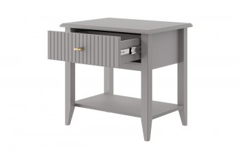 Спальный гарнитур Никеа модульный антрацит (БМ) в Ивделе - ivdel.mebel-e96.ru
