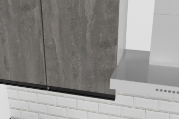 Кухонный гарнитур Ноктюрн макси 1800 мм (Герда) в Ивделе - ivdel.mebel-e96.ru