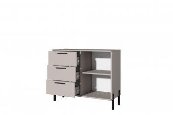 Комод со створкой Норден (Зарон) в Ивделе - ivdel.mebel-e96.ru